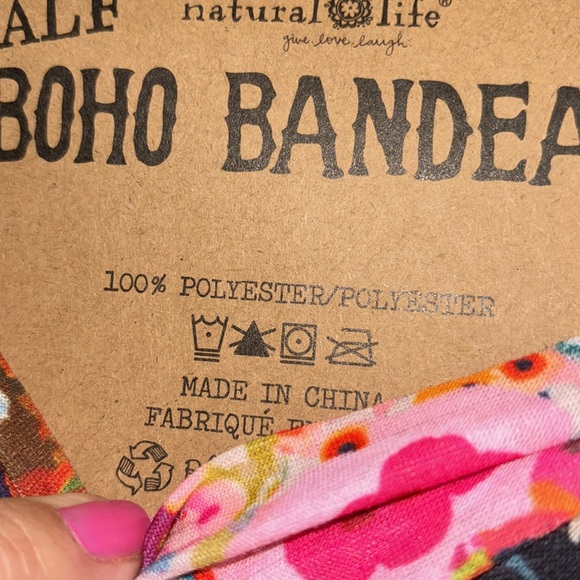 NEW floral boho bandeau headband - Picture 6 of 8